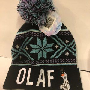 Frozen Olaf girls winter hat